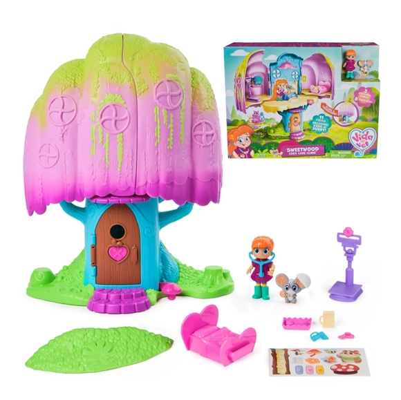 Vida the Vet, Vet Clinic Playset with Figures, Furniture & Sound Effects,